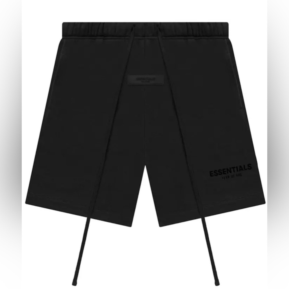 Fear of God Essentials Men's Black Shorts Size L -*Reposing